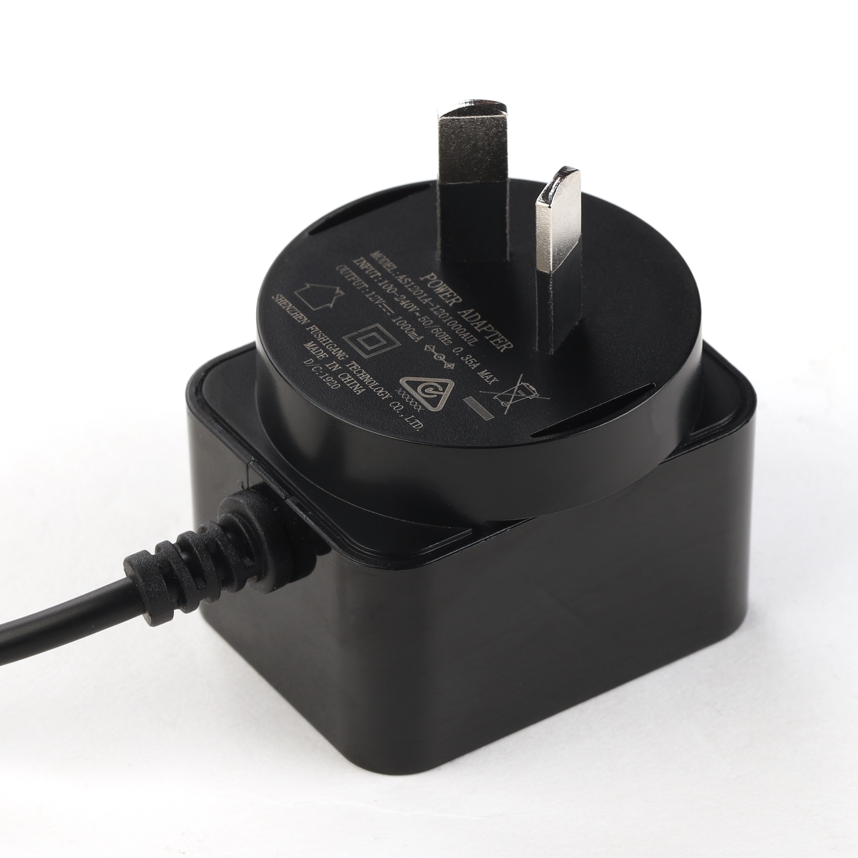 12W 9V 1A UK Plug Wall Moutned Power Adapter